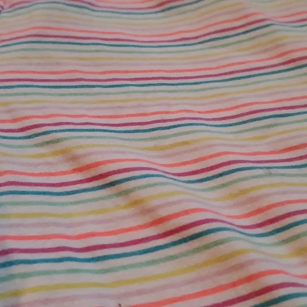 Wonder Nation Girls Size 10/12 White Multicolor Pull On Shorts